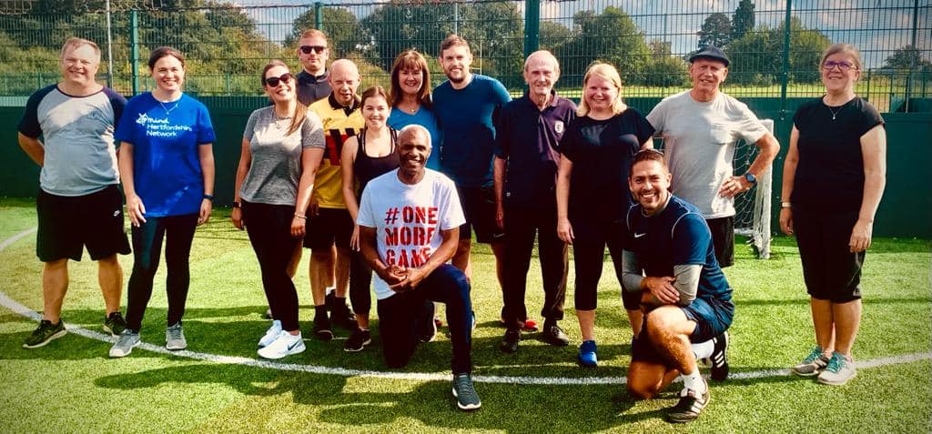 Walking football marathon raises vital funds!