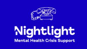 Clickable button to take visitors to our Nightlight Crisis Service website