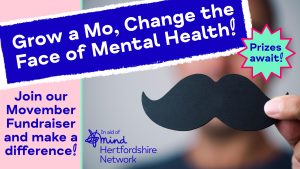 Grow a Mo, Change the Face of Mental Health! Join our Movember Fundraiser and make a difference! Prizes Await!